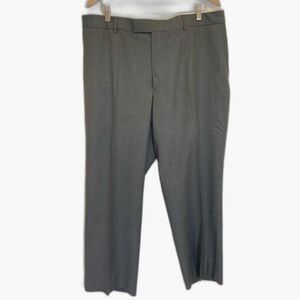 HUGO BOSS - Charcoal Gray Virgin Wool Dress Pants - Men’s 40 x 28